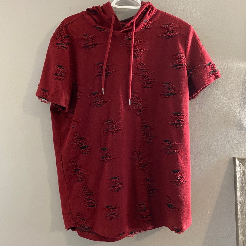GBG distressed style shirt